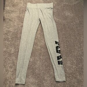 Ivy Park Beyonce Grey Logo Leggings